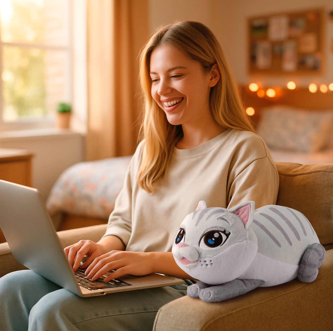 Purryfuls: Authentic Purrs, Cozy Cuddles, and Calming Comfort. Boost Your Mood and Well-Being! Enjoy 20% Off This Summer!