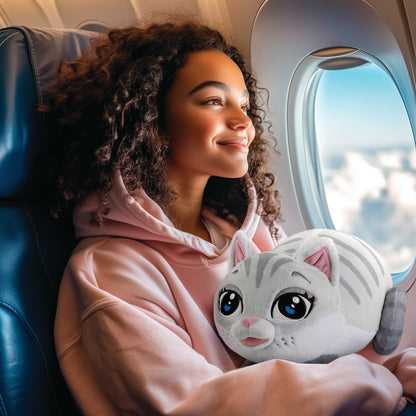 Purryfuls – The Cuddle Companion That Purrs Like a Real Cat! This Item is available for Pre-Order. Expected shipping date: 6/15/2025 - 6/30/2025
