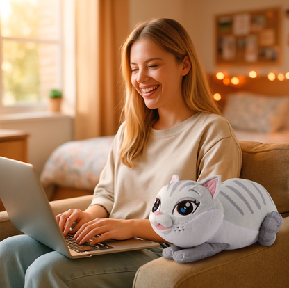 Purryfuls: Authentic Purrs, Cozy Cuddles, and Calming Comfort. Boost Your Mood and Well-Being!  Enjoy 20% Off This Summer!