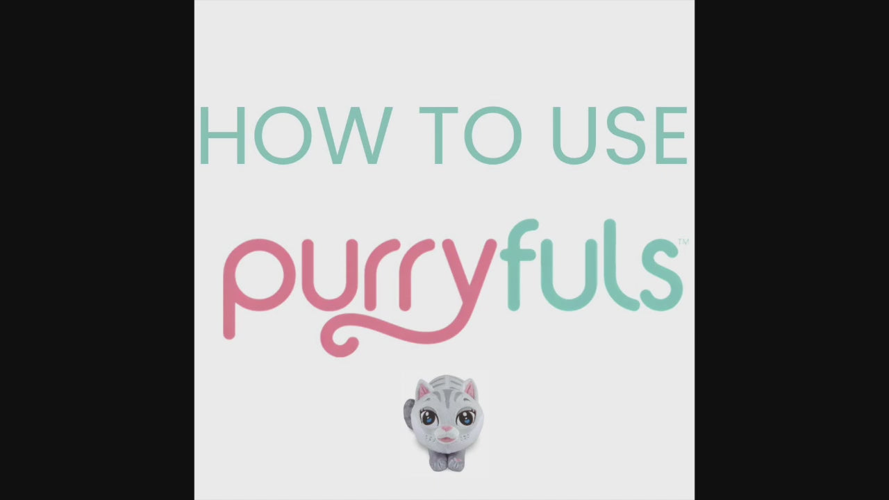How-to video with operating instructions for Purryfuls 